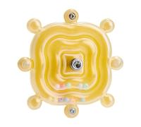 Parrot Toys - Polystyrene, Cockatiel Beak Grinding Toy, Interactive Bird Spinner Rattle | Parakeet Chewing Accessory, Hanging Enrichment Toy For Macaw, Conure, Aviary, Shelter, Home, Office And Study