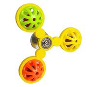 Parrot Toys - Rotating Windmill Bell Ball for Interactive Play, Sensory Cage Toy with Engaging Design, Cockatiel Cockatoo Entertainment Exercise Enrichment for Boredom Relief and Fun