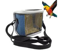 Parrot Travel Carrier,Parakeet Outdoor Carrying Pouch | Outdoot Parrot Carry Cage - for Macaw Conure Budgies Pet Parents Travelers Animal Lovers Trainers Vet Visit Short Trips Moving Houses
