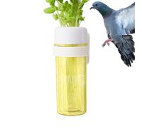 Parrot Veggies Feeder - Alimentador de loros con diseño de agua para jaula | Pet Bird Food Feeding Supplies | Keep Greens Refresh for Conures Parakeet Lovebird Macaws Finches Cockatiels