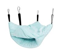 Parrot Warm Bed, Double Layered Cage Hammock for Birds, Cozy Aviary Nest with Soft Material, Perfect for Feeding, Perching, Sleeping, Resting, Playing, Hiding, Indoor Outdoor Pet Supplies 25x25cm