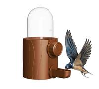 Parrot Water Dispenser, 250ml Automatic Water Bowl, Small Birds Pet Drinking Accessory, Sturdy and Easy to Use Hydration Container for Parrots, Budgies & Cockatiels