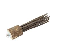 Parrots - Rascadores para moler, soporte para pájaros, jaula de juguete, soporte para palitos de juguete, rama de juguete