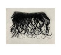 Parrucca uomo - Pelucas de cabello humano realistas y rizadas de 6 pulgadas con línea frontal para hombres, piezas de cabello real, sistema de pelo real, postizo de piel completa para hombres