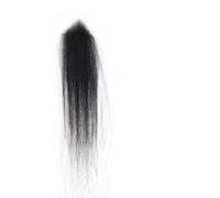 Parrucca uomo Pequeñas piezas de cabello humano, invisible, ultrafino, para hombre, postizo fino de piel sintética para cubrir la caída del cabello Parrucca (3 x 3 x 4 cm)