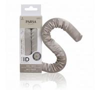 PARSA Beauty 2 papilotes de satén, estilo sin calor, suaves al cabello, para rizos ligeros durante la noche, no se rompen el cabello, cuidan el cabello, los botones de presión fijan los rulos