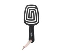 PARSA Beauty Cepillo Pala Desenredante Flexible Negro Brocha paddle 1 piezas