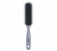 PARSA Beauty cepillo pelo Unicolor con púas metálicas - Agradable masaje capilar - Cepillo pelo antirotura para un desenredado y peinado suave