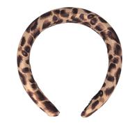 PARSA Beauty Diadema Comfy Hoop Leopatra Acolchada | Diadema de Leopardo para Cabello | Accesorio Elegante para Mujer