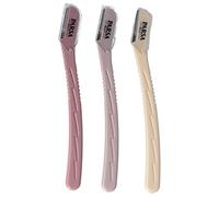 PARSA Beauty Eliminador de cejas y vello facial para mujeres y hombres (juego de 3) - Recortadora de cejas precisa para una depilación facial perfecta