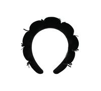 PARSA Beauty Hair Hero Cozystyles - Diadema con lazo, color negro, moderna y cómoda para el día a día y el estilo, 1 unidad