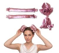 PARSA Beauty Hair Hero - Papillotes (2 unidades, con capucha) | Rizos sin calor, contenido, material satinado, fácil aplicación, para todas las longitudes de cabello
