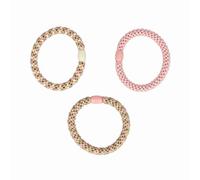 PARSA Beauty LIFESTYLE Pure Balance - Gomas elásticas para el pelo, multicolor, suaves y suaves, juego de 3