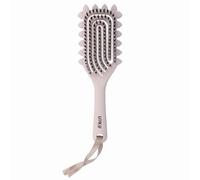 PARSA Beauty LOV.U - Cepillo rizador con espirales para rizos definidos, peinado suave, ideal para cabello rizado, color rosa
