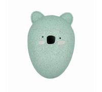 PARSA Beauty Nature Kids cepillo pelo Koala - Peine antitirones sin mango 3D de paja de trigo - Cepillo capilar neutro en carbono para niños sin tirones - Cepillo capilar para niños