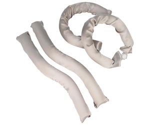 PARSA Beauty Papillotes satinados Grau 2 Stück