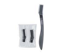 PARSA Beauty - Skin ID Eyebrow Razor with Replacement Blades Set / Replacement Blades Set : Razor + 2 Replacement Blades