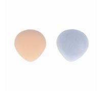 PARSA Beauty SKIN ID Flawless Corrector Puff Duo Set, esponja de maquillaje para una cobertura impecable, 2 unidades