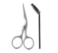 PARSA Tijeras para cejas con spoolie