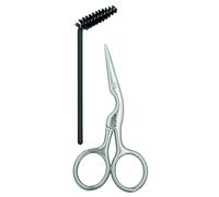 PARSA Tijeras para cejas con spoolie