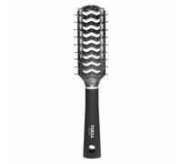 PARSA Beauty Trend Line cepillo pelo - Cepillo (Negra) con ranuras de aire y púas de plástico para desenredar, secar y alisar el cabello - Cepillo de pelo sin tirones