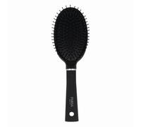 PARSA Beauty Trend Line cepillo pelo (Negro) - Cepillo para todo tipo de cabello - Ergonómica, práctica, sin tirones, efecto masaje - Ideal para el peinado diario del cabello