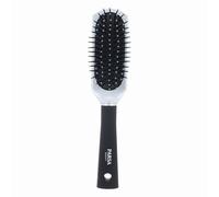 PARSA Beauty Trend Line cepillo pelo (Plata) - Cepillo para todo tipo de cabello - Ergonómica, práctica, sin tirones, efecto masaje - Ideal para el peinado diario del cabello