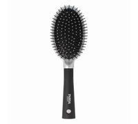 PARSA Beauty Trend Line cepillo pelo (Plata) - Cepillo para todo tipo de cabello - Ergonómica, práctica, sin tirones, efecto masaje - Ideal para el peinado diario del cabello