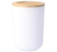 PARSA Beauty Vaso Cepillo de Dientes baño Bambú - Diseño Elegante y Atemporal para Cualquier baño - Soporte Cepillo de Dientes Ideal para almacenar cepillos de Dientes y Pasta de Diente