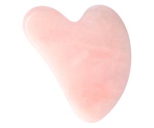 PARSA Gua Sha de cuarzo rosa