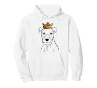 Parson Russell Terrier Perro con una Corona Sudadera con Capucha