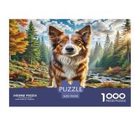 Parson Russell Terrier Puzzle Imposible,desafío for Adults Juego Educativo 1000 Piezas Obra De Arte De Juego De para Adultos Y Niños 70x50cm/1000pcs