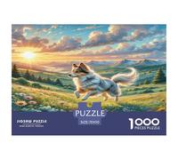 Parson Russell Terrier Puzzle Imposible,desafío for Adults Juego Educativo 1000 Piezas Obra De Arte De Juego De para Adultos Y Niños Mayores De 12 Años 70x50cm/1000pcs
