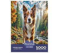 Parson Russell Terrier Puzzles Imposible,desafío for Adults Juego Educativo 1000 Piezas Obra De Arte De Juego De para Adultos Y Niños Mayores De 12 Años 38x26cm/1000pcs