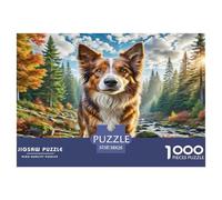 Parson Russell Terrier Rompecabezas Imposible,desafío for Adults Entretenimiento Creativo 1000 Piezas Obra De Arte De Juego De para Adultos Y Niños Mayores De 12 Años 38x26cm/1000pcs