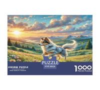 Parson Russell Terrier Rompecabezas Imposible,desafío para Adultos Entretenimiento Creativo 1000 Piezas Obra De Arte De Juego De para Adultos Y Niños A Partir De 12 Años 38x26cm/1000pcs