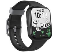 Parsonver Reloj Inteligente para Niños con Sistema de Interacción, Smartwatch Niños con 20 Deportivos, Monitor de Sueño, Frecuencia Cardíaca, IP68 Impermeable, Ideal para 6-12 Años (Negro, 1.69")