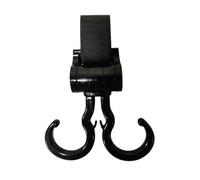 Part - Gancho para cochecito de bebé y bucle giratorio de 360 grados para colgar bolsas de bebé