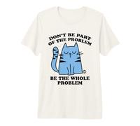 Part of Problem Cat Camiseta Premium