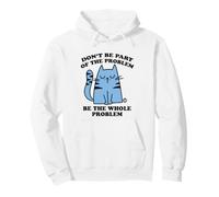 Part of Problem Cat Sudadera con Capucha