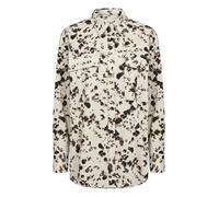 Part Two NiccaPW Oversize Fit Long Sleeve Shirt, Impresión de Leopardo Neutral, 40