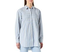 Part Two Pilipw SH Shirt Relaxed Fit Blusa, Riviera Stripe, 34 para Mujer