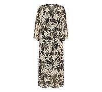 Part Two Polonia Dress Vestido Informal, Impresión de Flores Negras, 46 para Mujer