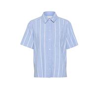 Part Two Reneepw Regular Fit Shirt Camisa, Marina Blue and White Stripe, 42 para Mujer