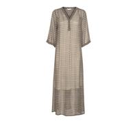 Part Two - Vestido Negro con Estampado Zig Zag - Dresses - Mujer - Multicolor - S -