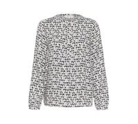 Part Two Women's Blusa Redondo y Cuello Relajado para Mujer, Ether Graphic Print, 42