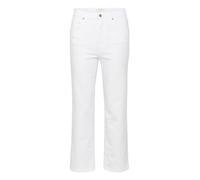 Part Two Women's Jeans High-Waisted Straight Legs Ankle Length Regular Fit, Bright White, 33W De Las Mujeres