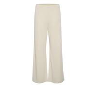 Part Two Women's Pants Jersey Flared Legs Regular Fit Elastic Waist Full Length, Pantalones De Las Mujeres, Moonbeam,