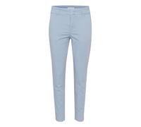 Part Two Women's Trousers Slim Fit Cropped Length High-Waisted Regular Waistband Pantalones, Faded Denim, 46 De Las Mujeres