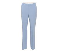 Part Two Women's Trousers Straight Legs Midrise Waist Regular Fit Press Pleats Pantalones, Faded Denim, 44 De Las Mujeres
